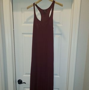 Massimo Maxi Dress Maroon Size S